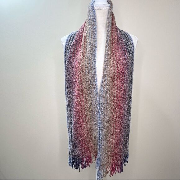 NWT Mucros Weavers Skellig Scarf Made In Ireland Merino Wool Blend - Picture 2 of 8